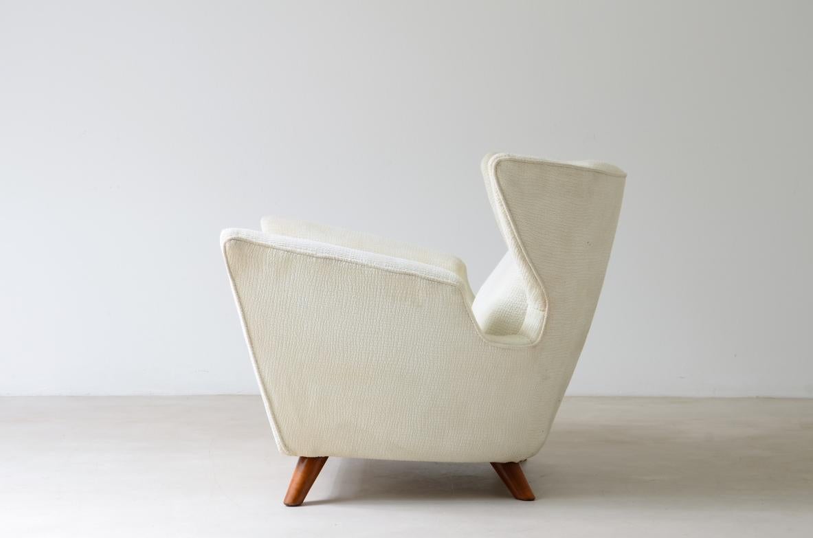 Mid-Century Modern Rare fauteuil moderniste conçu pour le navire de croisière Augustus en vente