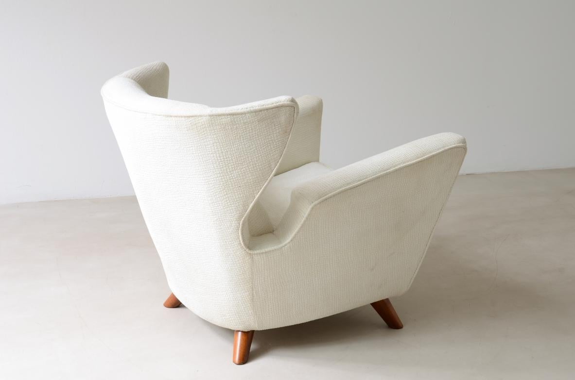 Rare fauteuil moderniste conçu pour le navire de croisière Augustus Bon état - En vente à Milano, IT