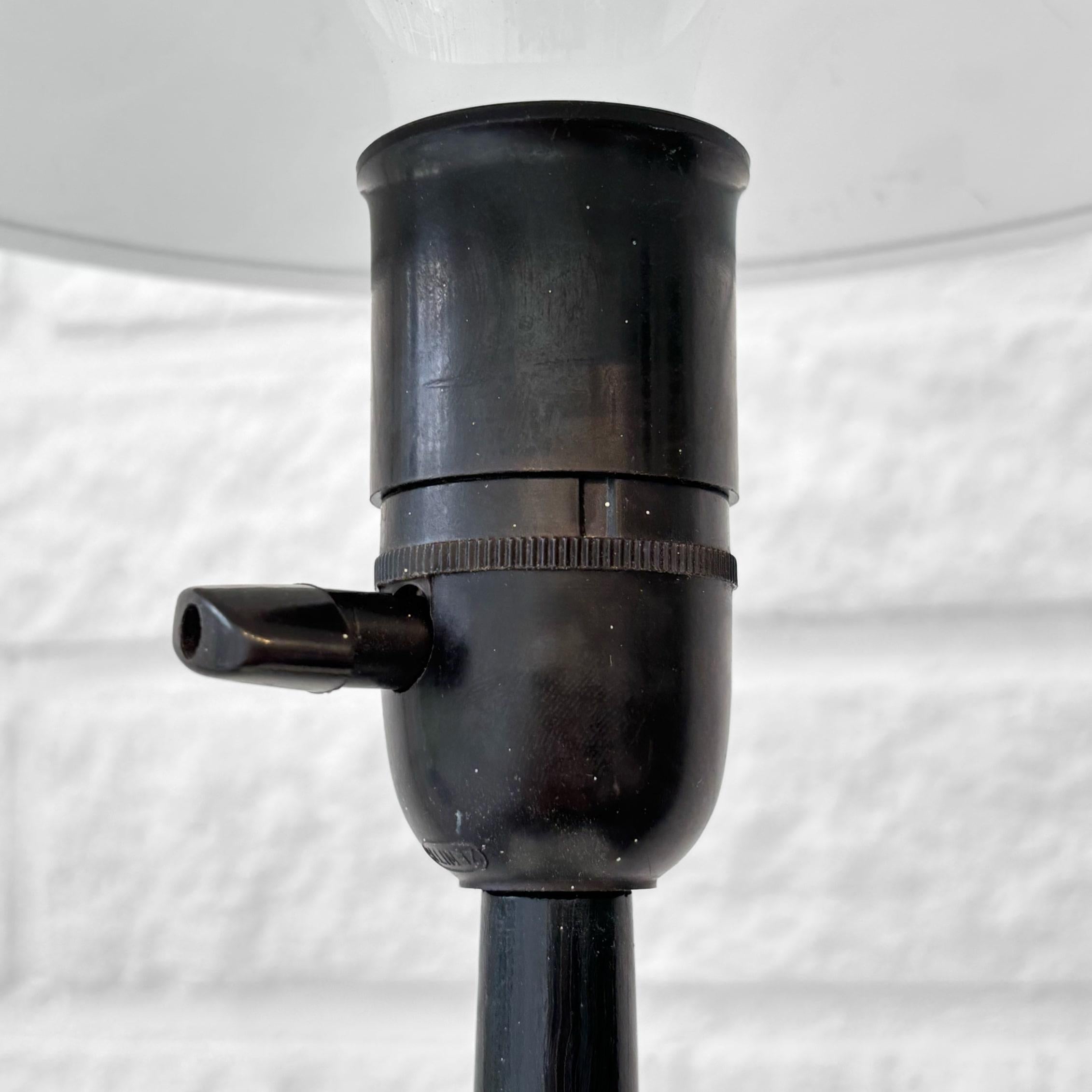 Rare modernist ASEA table lamp E1278, Scandinavian design, Sweden, 1950s For Sale 5