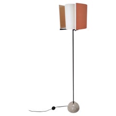 Vintage Rare Modernist Floor Lamp model "Abate" by Afra and Tobia Scarpa for Ibis, Italy
