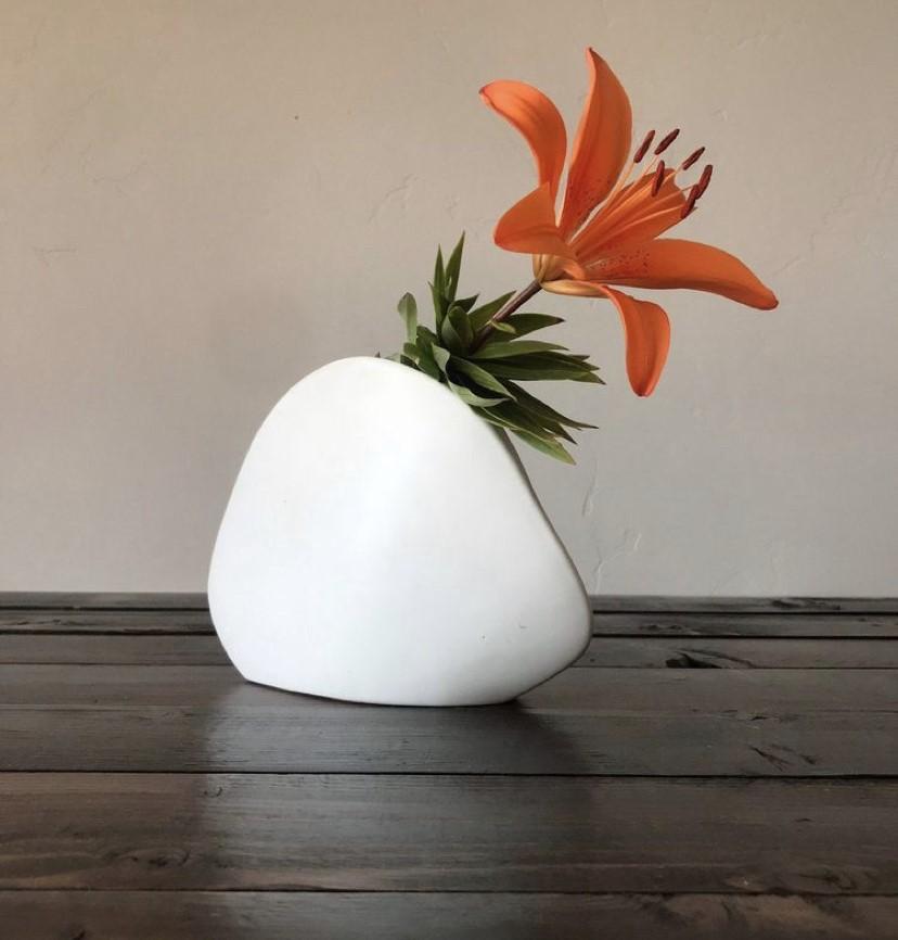 Rare Modernist Ikebana Vase/Vessel by Kyohdoh Japan Yokkaichi 8