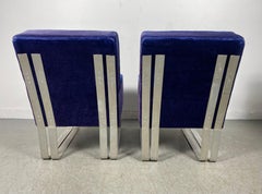Rare Modernist Slipper Chairs by Donald Deskey for Deskey -Vollmer