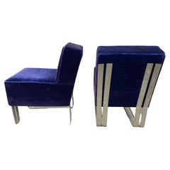 Rare Modernist Slipper Chairs by Donald Deskey for Deskey -Vollmer