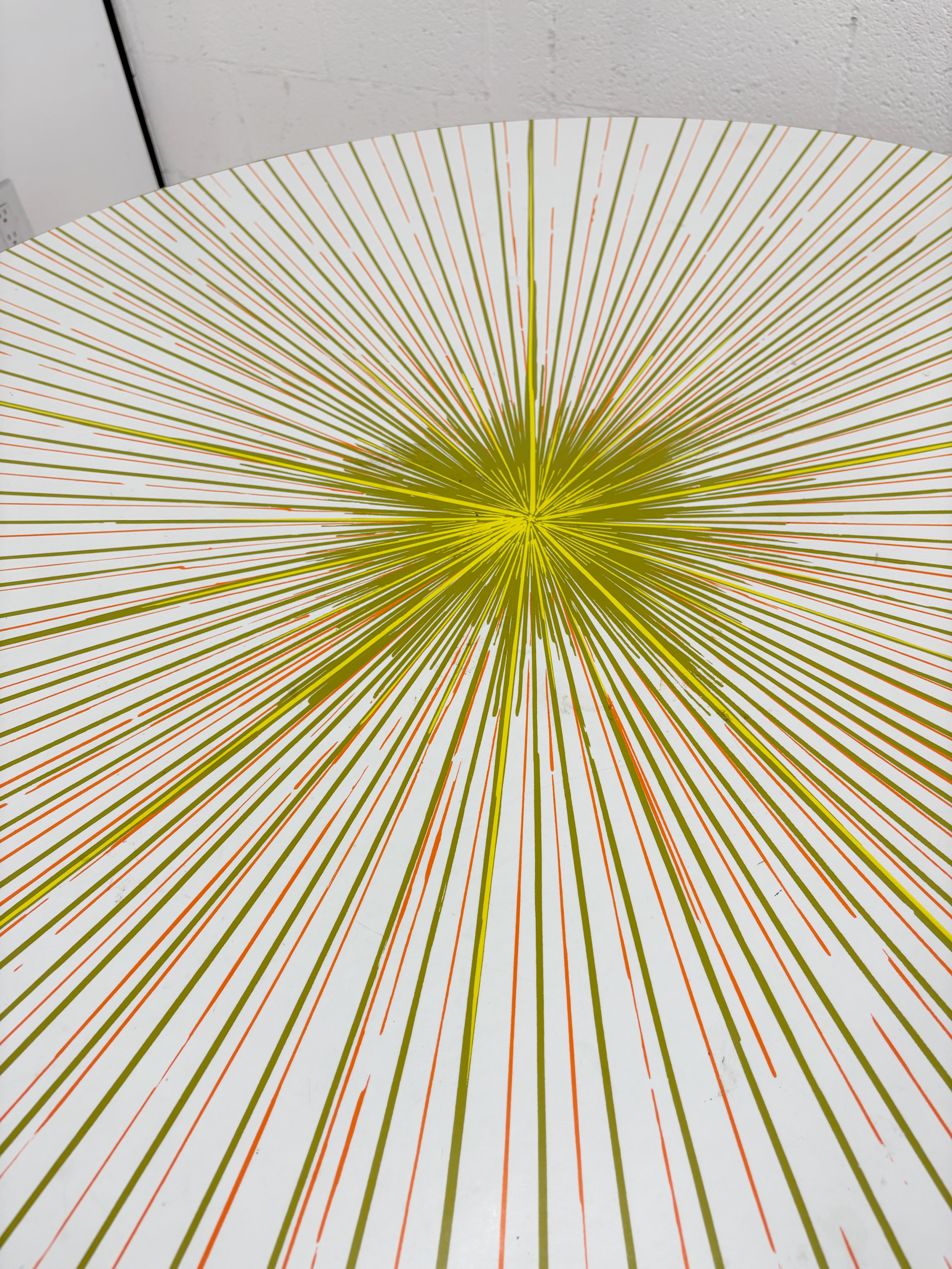 Rare table de salle à manger moderniste en forme d'étoile par Peter Pepper Products - États-Unis, années 1960 Bon état - En vente à Los Angeles, CA