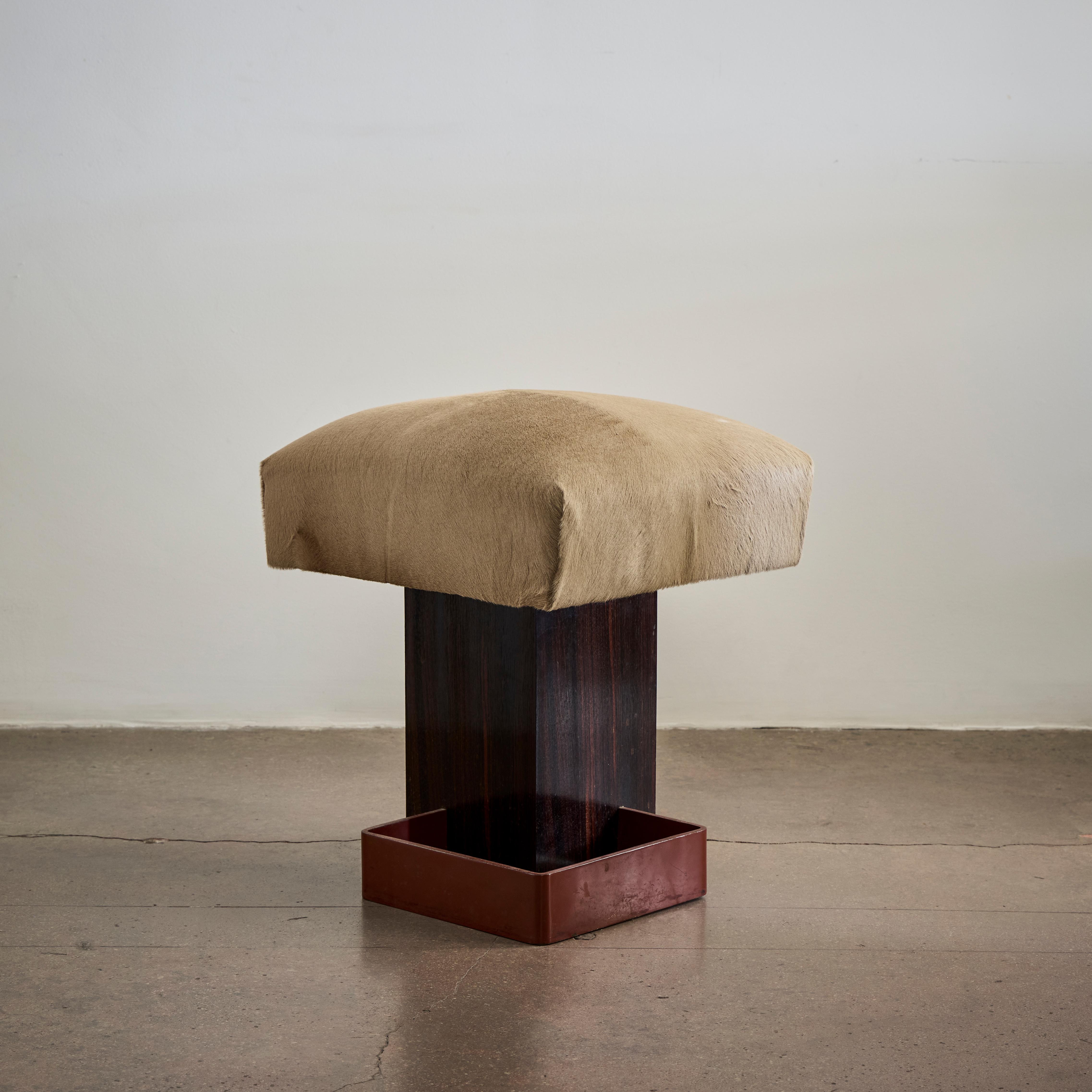 Rare tabouret moderniste d'Andre Sornay en vente 3