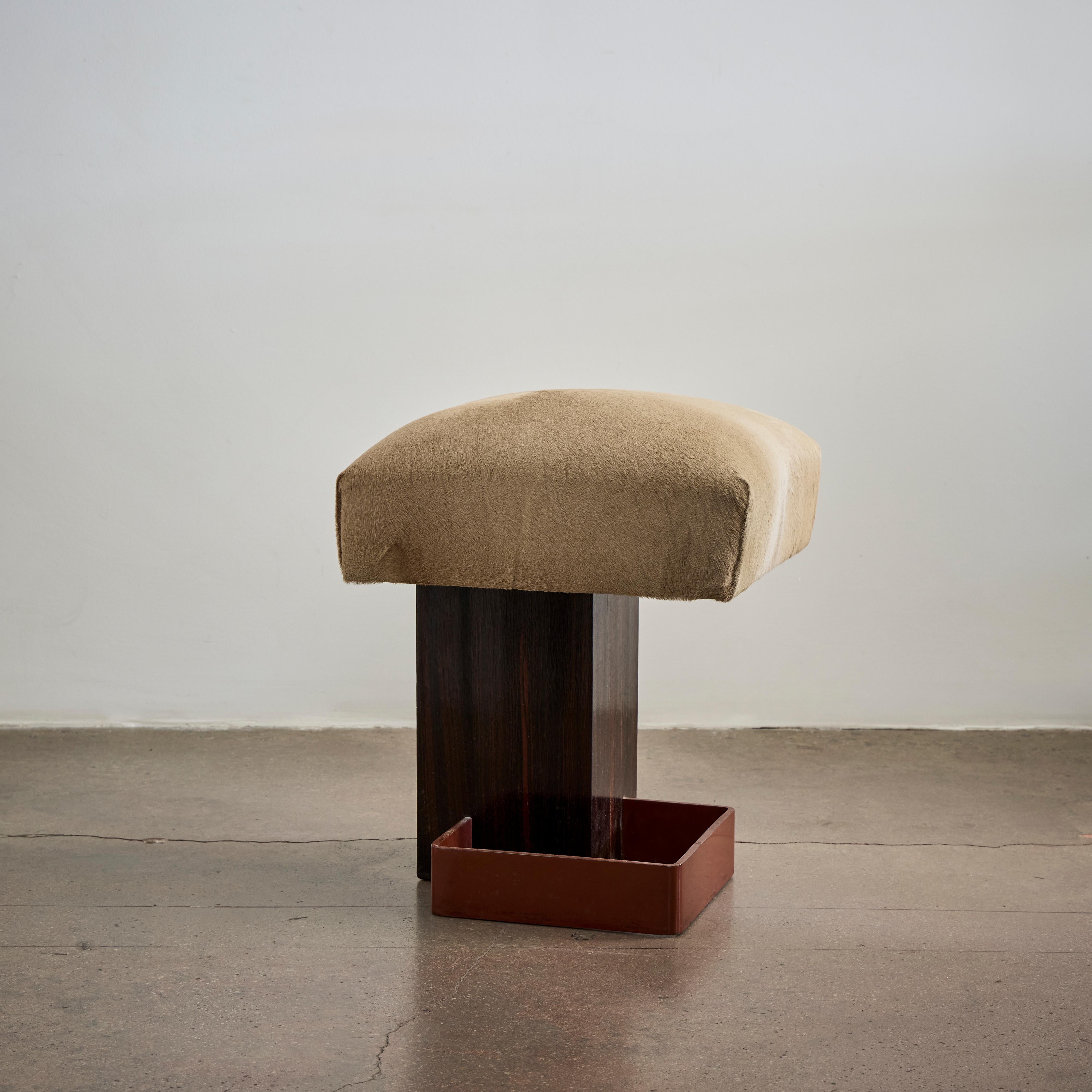Rare tabouret moderniste d'Andre Sornay en vente 4