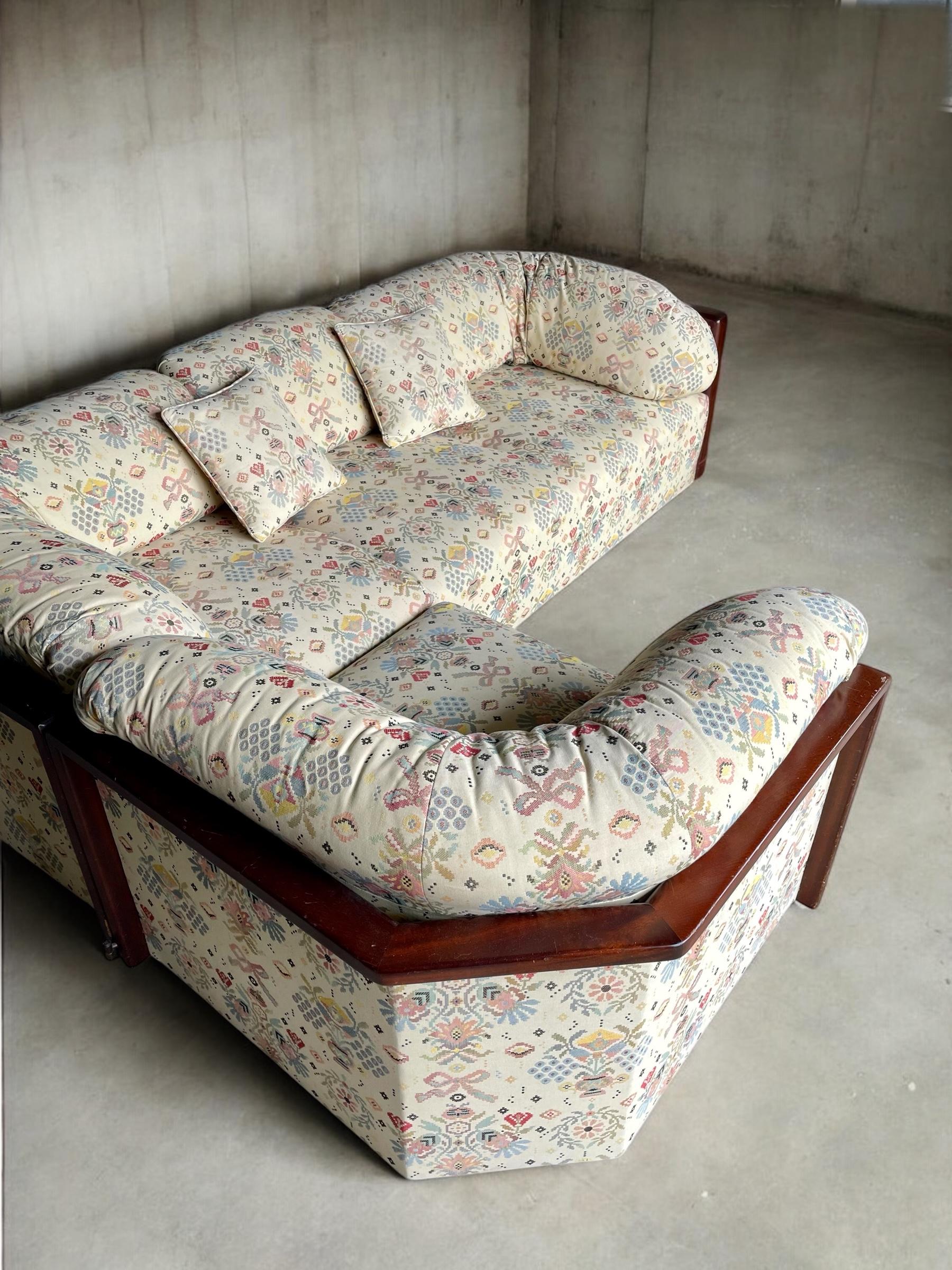 Late 20th Century Rare modular lounge set 