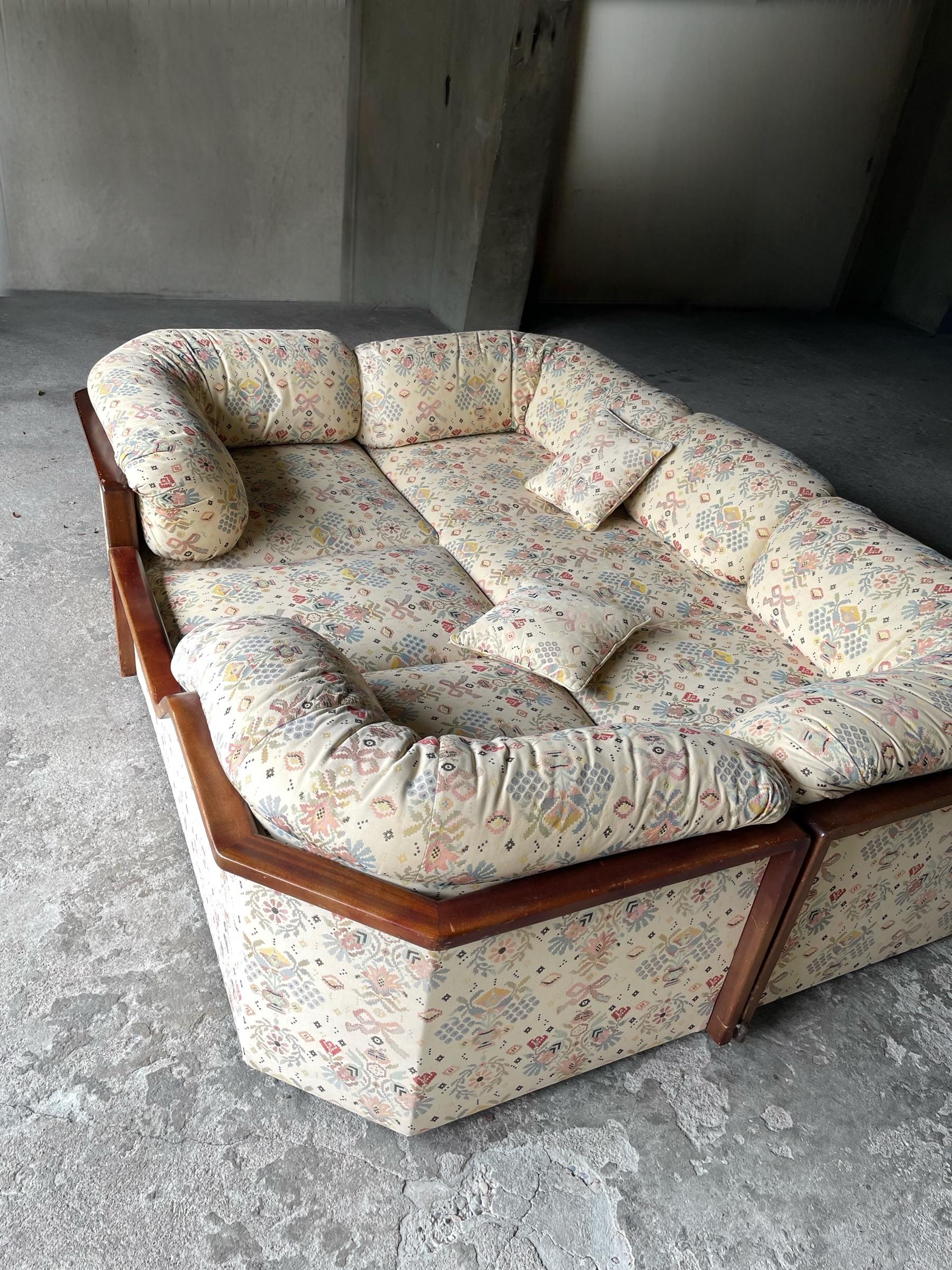 Fabric Rare modular lounge set 