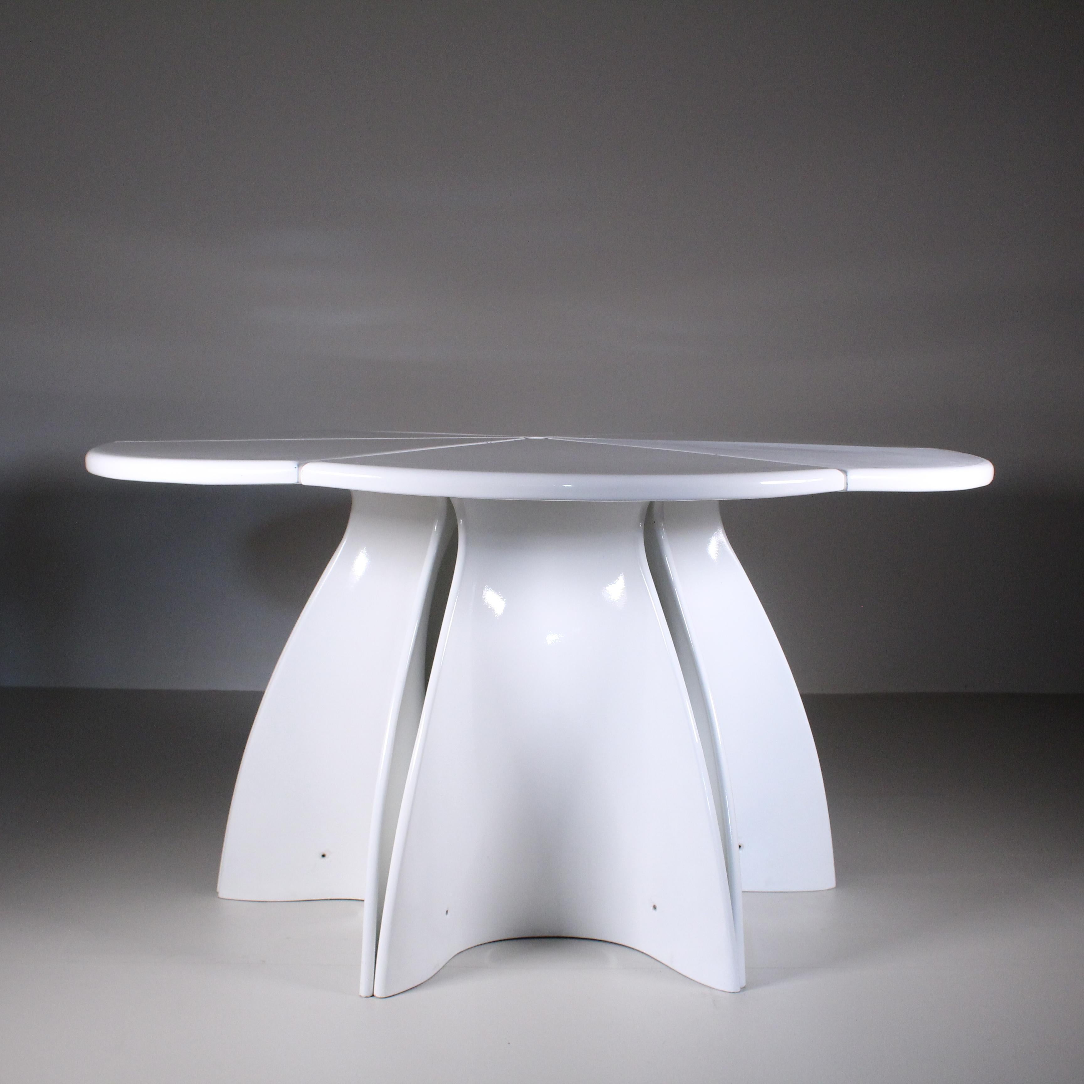 Rare modular table by Fabio Lenci  For Sale 3