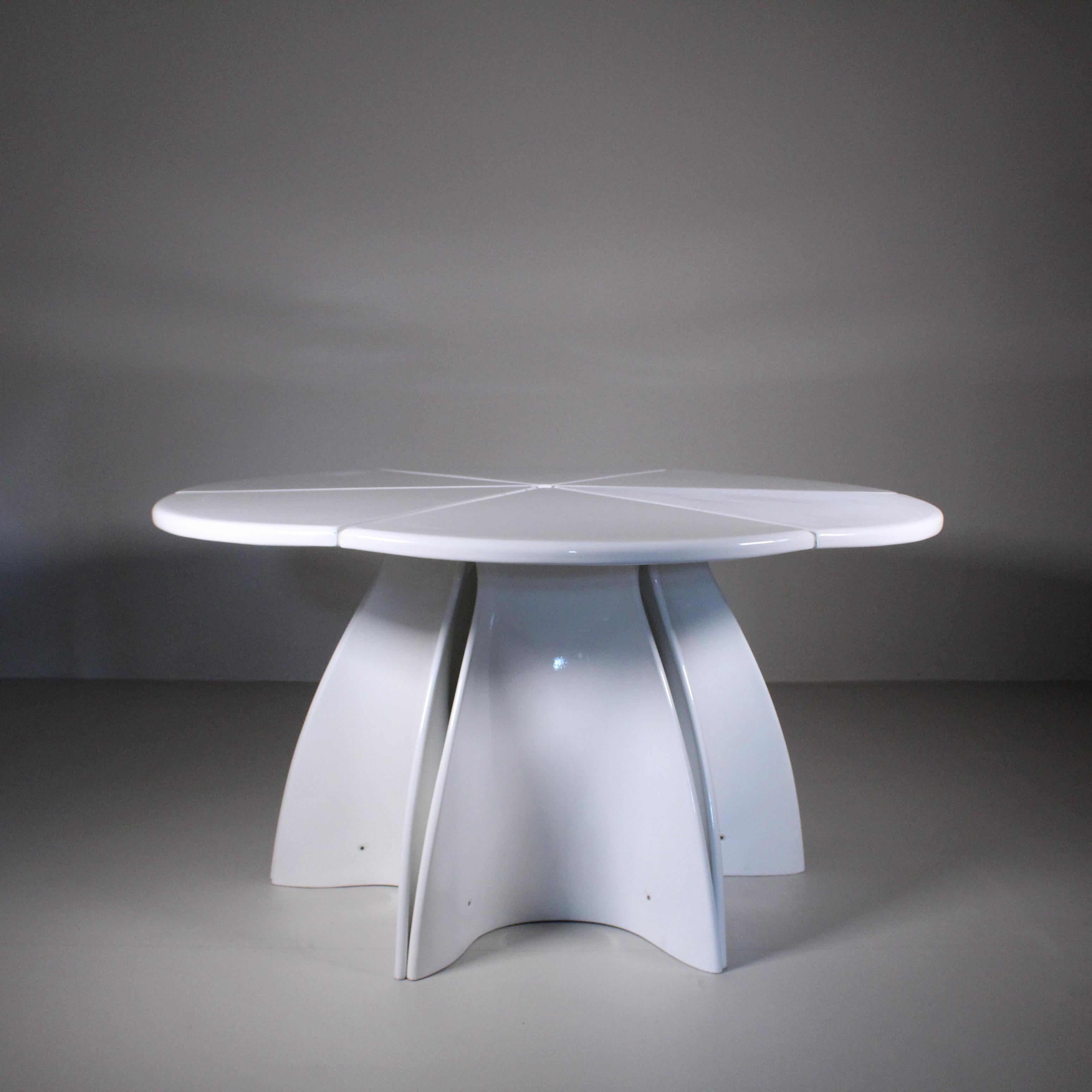 Rare modular table by Fabio Lenci  For Sale 4