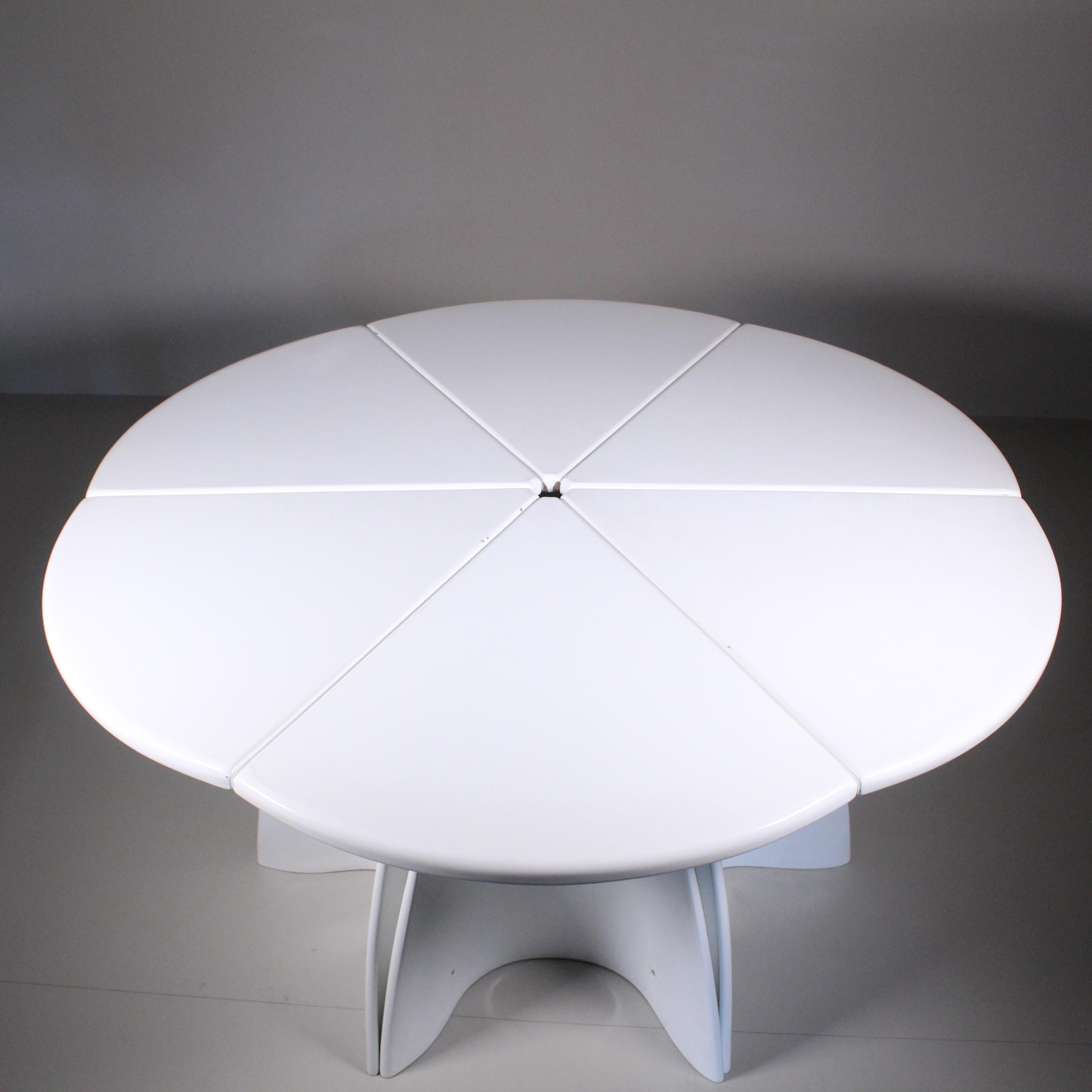 Rare modular table by Fabio Lenci  For Sale 1