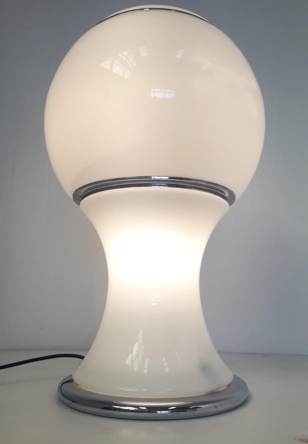 Seltene Mongolfiera-Lampe von Fontana Arte (Moderne der Mitte des Jahrhunderts) im Angebot