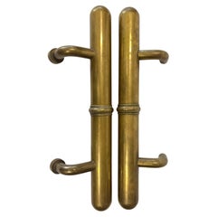 Rare Montblanc Masterpiece Solid Brass Door Handles
