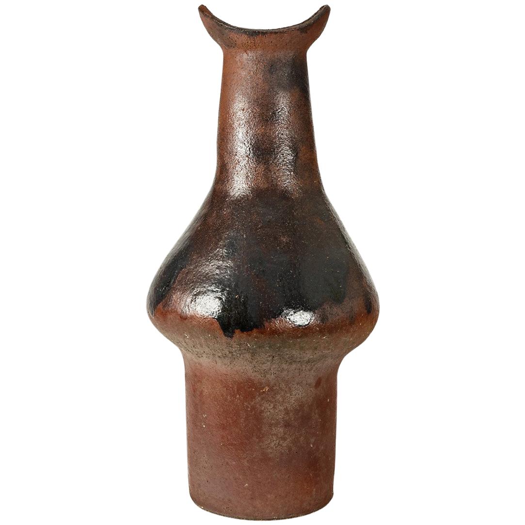 Rare Monumental Ceramic Vase by Daniel Maes, circa 1992 For Sale