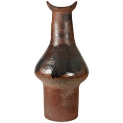 Rare Monumental Ceramic Vase by Daniel Maes, circa 1992