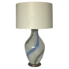 RARE Monumental Dino Martens Aureliano Toso Pulegoso Murano Art Glass Lamp 