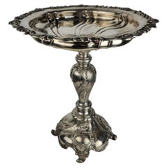Rare Monumental German Silver Centerpiece Bowl by Sy & Wagner, Berlin