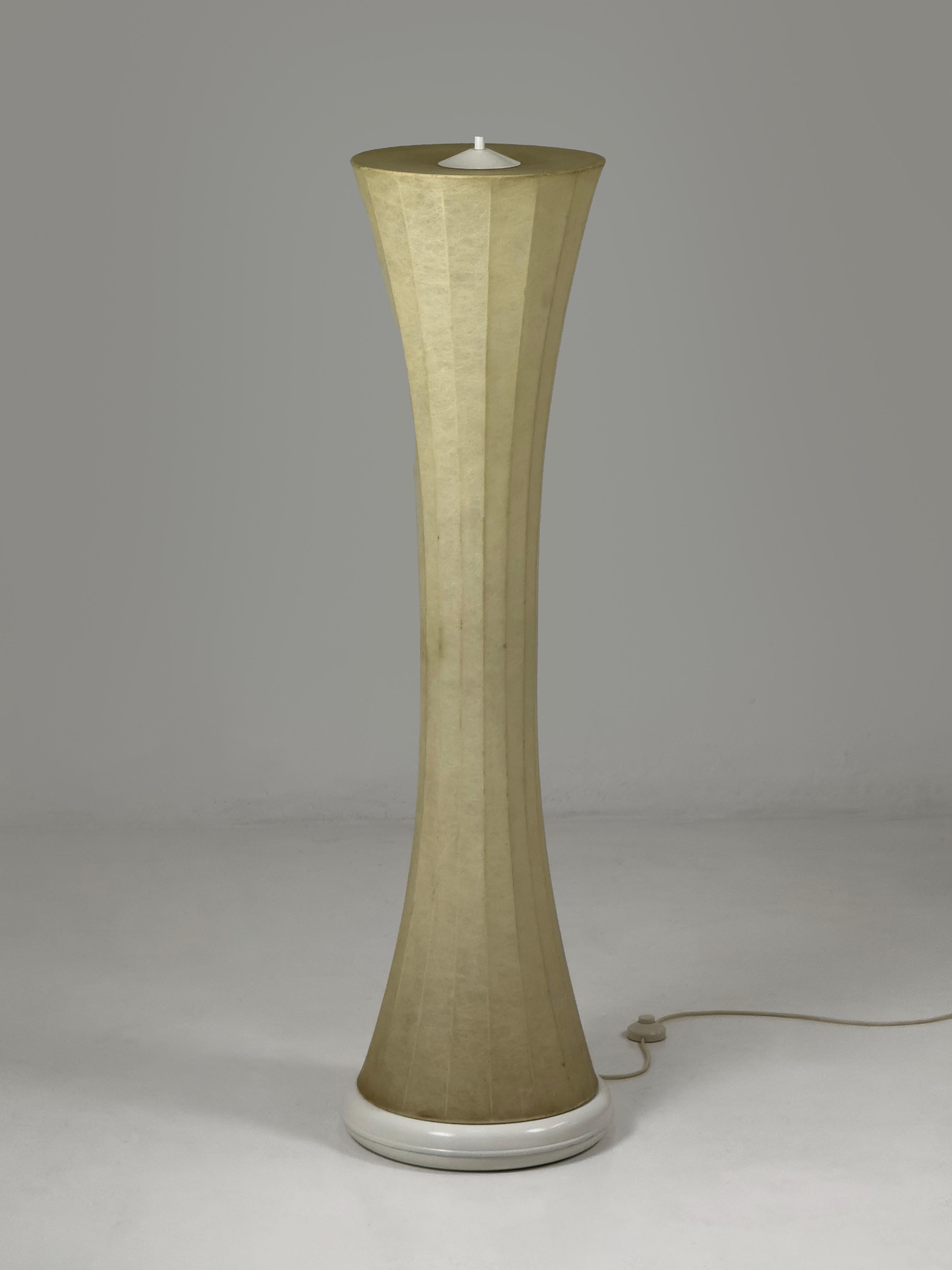 Rare Monumental Italian Cocoon Floor Lamp, Italy 60/70s For Sale 7