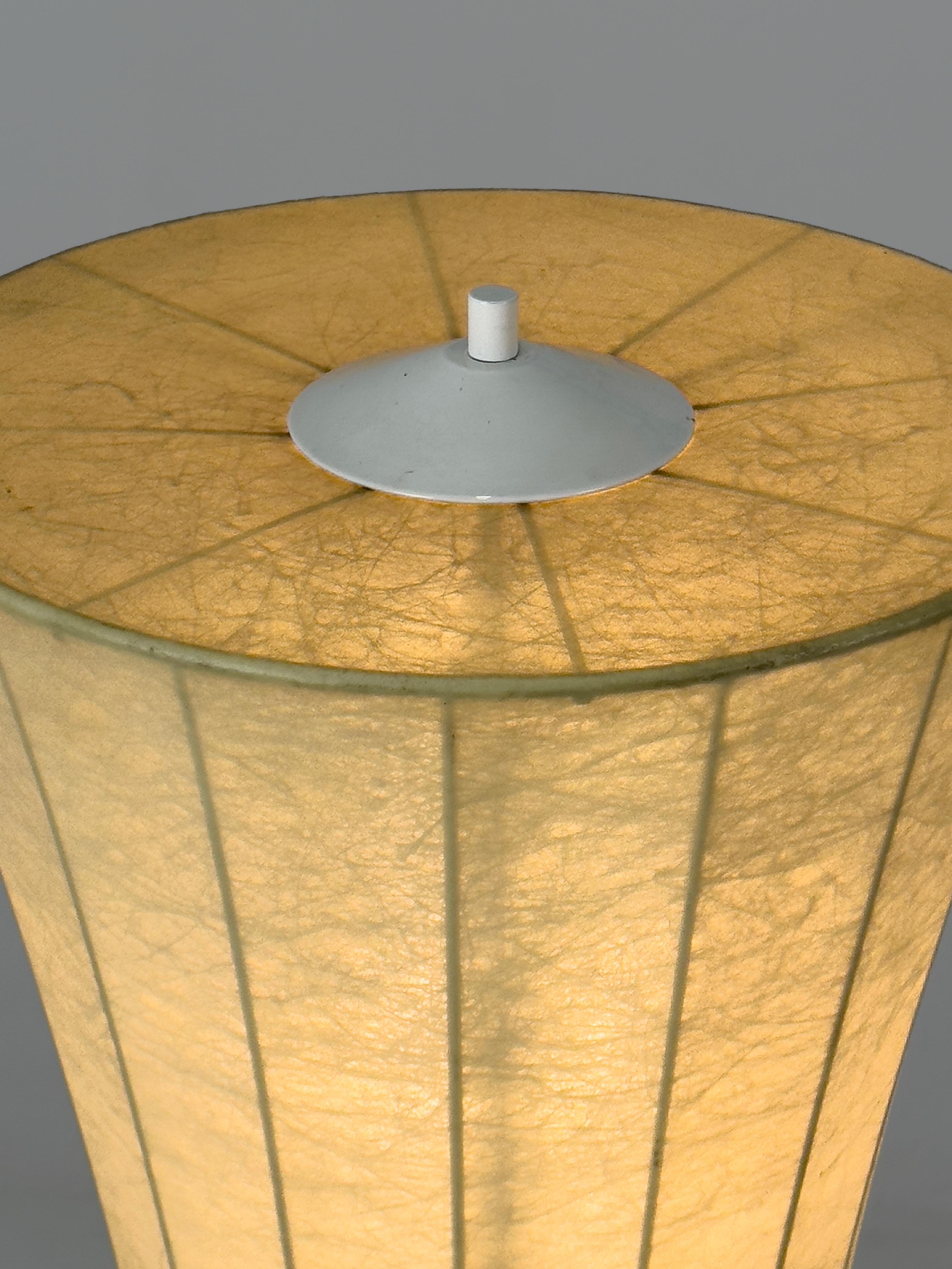 Mid-20th Century Rare Monumental Italian Cocoon Floor Lamp, Italy 60/70s For Sale