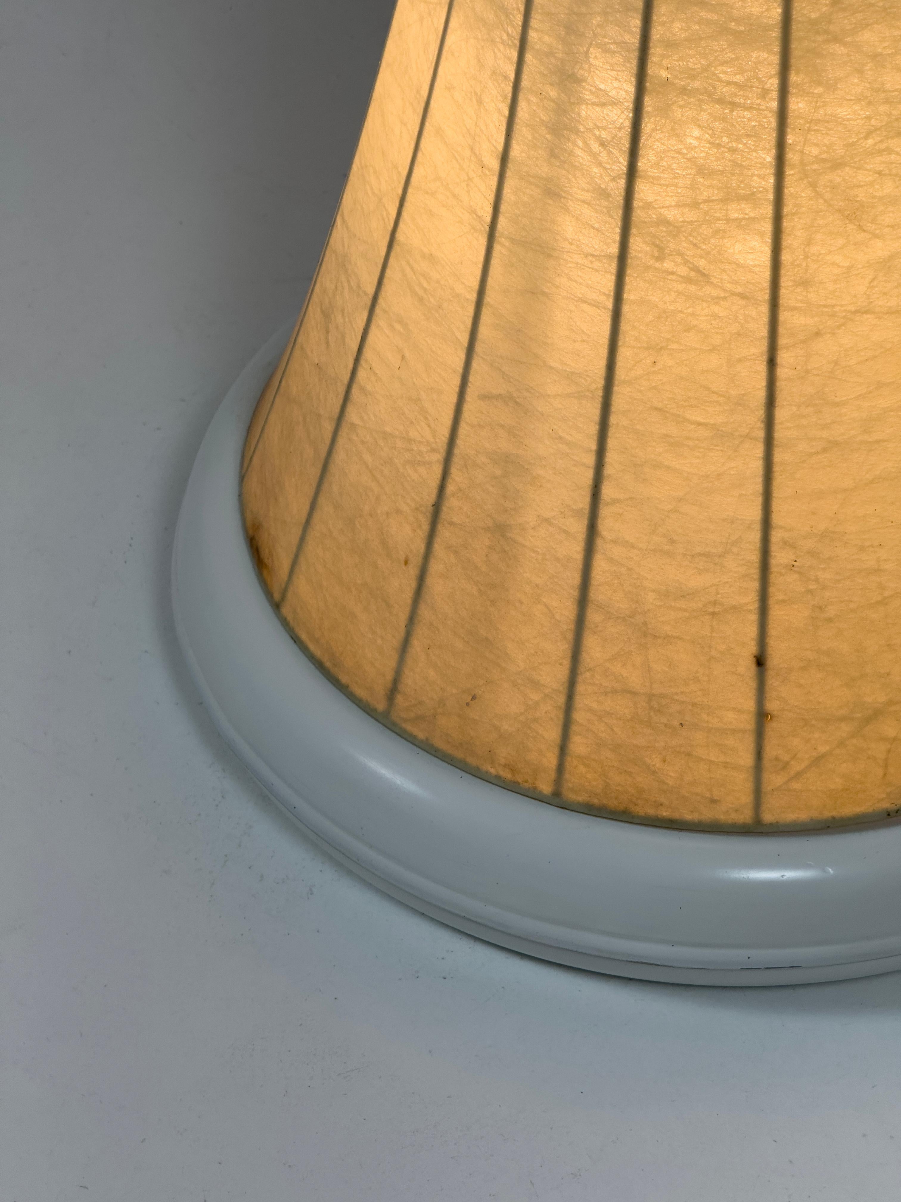 Rare Monumental Italian Cocoon Floor Lamp, Italy 60/70s For Sale 1