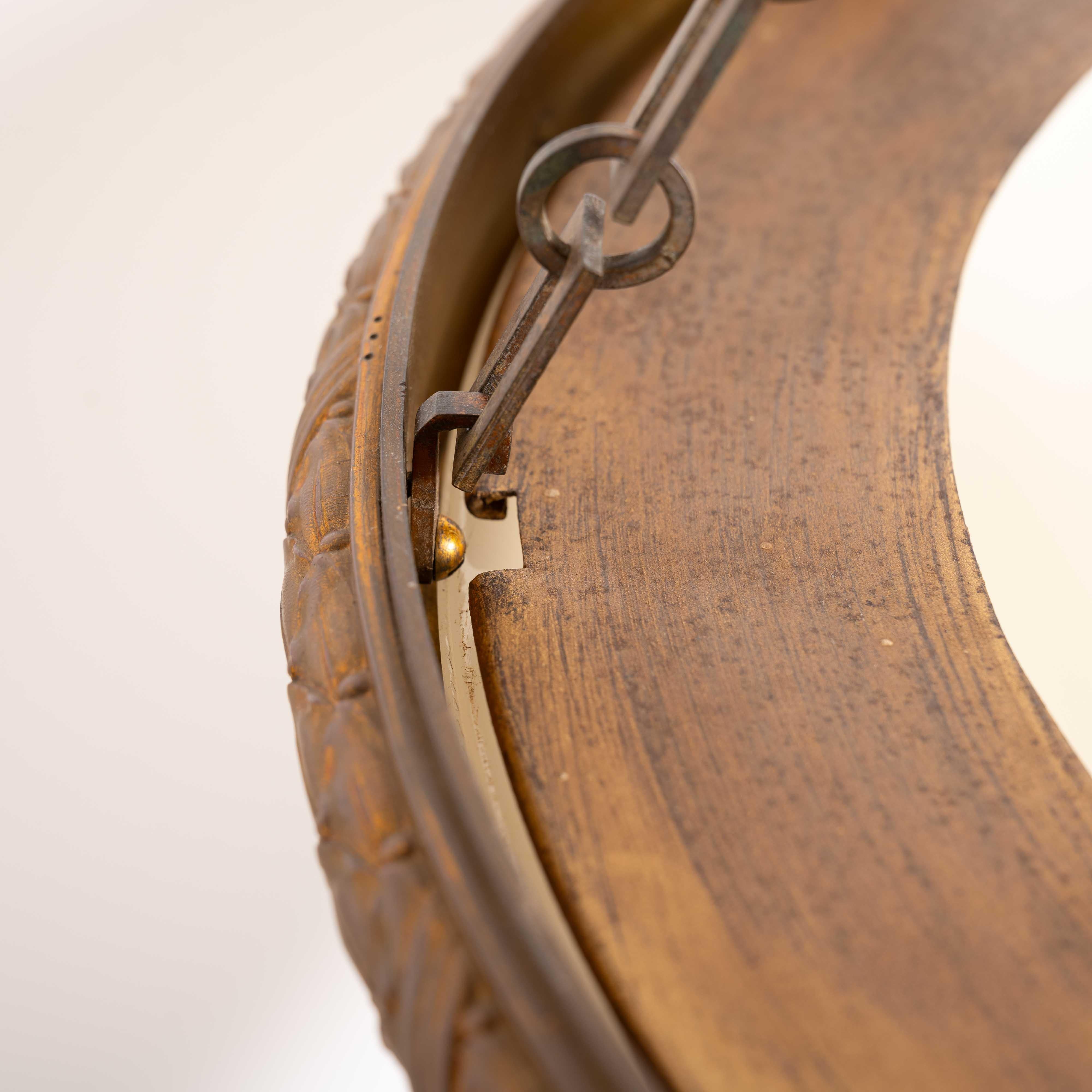 Rara e monumentale lampada a sospensione in pietra di luna Jefferson con eccezionali accessori in fusione in vendita 7