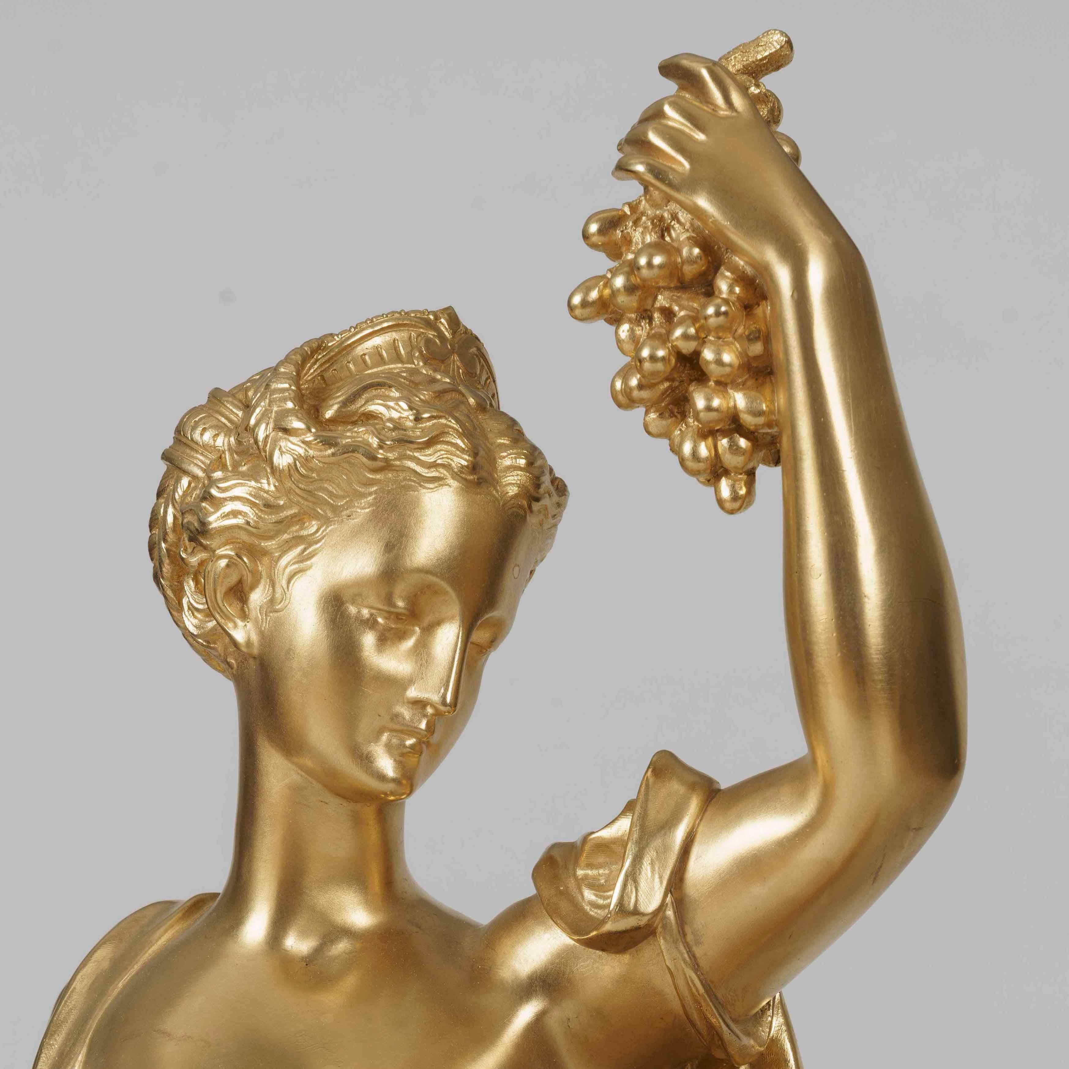 Rare ensemble monumental d'horloges en marbre et bronze doré par Jules Graux de Paris en vente 1