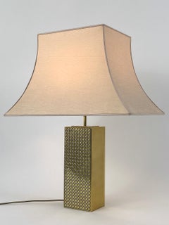 Rare Monumental Mid-Century Modern Table Lamp by Vereinigte Werkstätten Germany