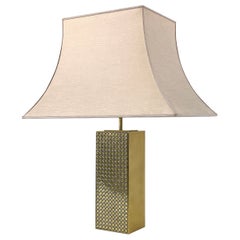 Rare Monumental Mid-Century Modern Table Lamp by Vereinigte Werkstätten Germany