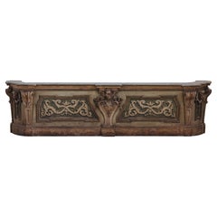 Rare Monumental Theatre Balcony - Bar - From Italy, Circa 1650
