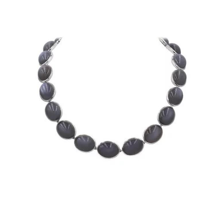 White Gold 18K

Moon Stone 21-343,41 ct
Size 50 cm

Weight 114,26 grams

It is our honor to create fine jewelry, and it’s for that reason that we choose to only work with high-quality, enduring materials that can almost immediately turn into family