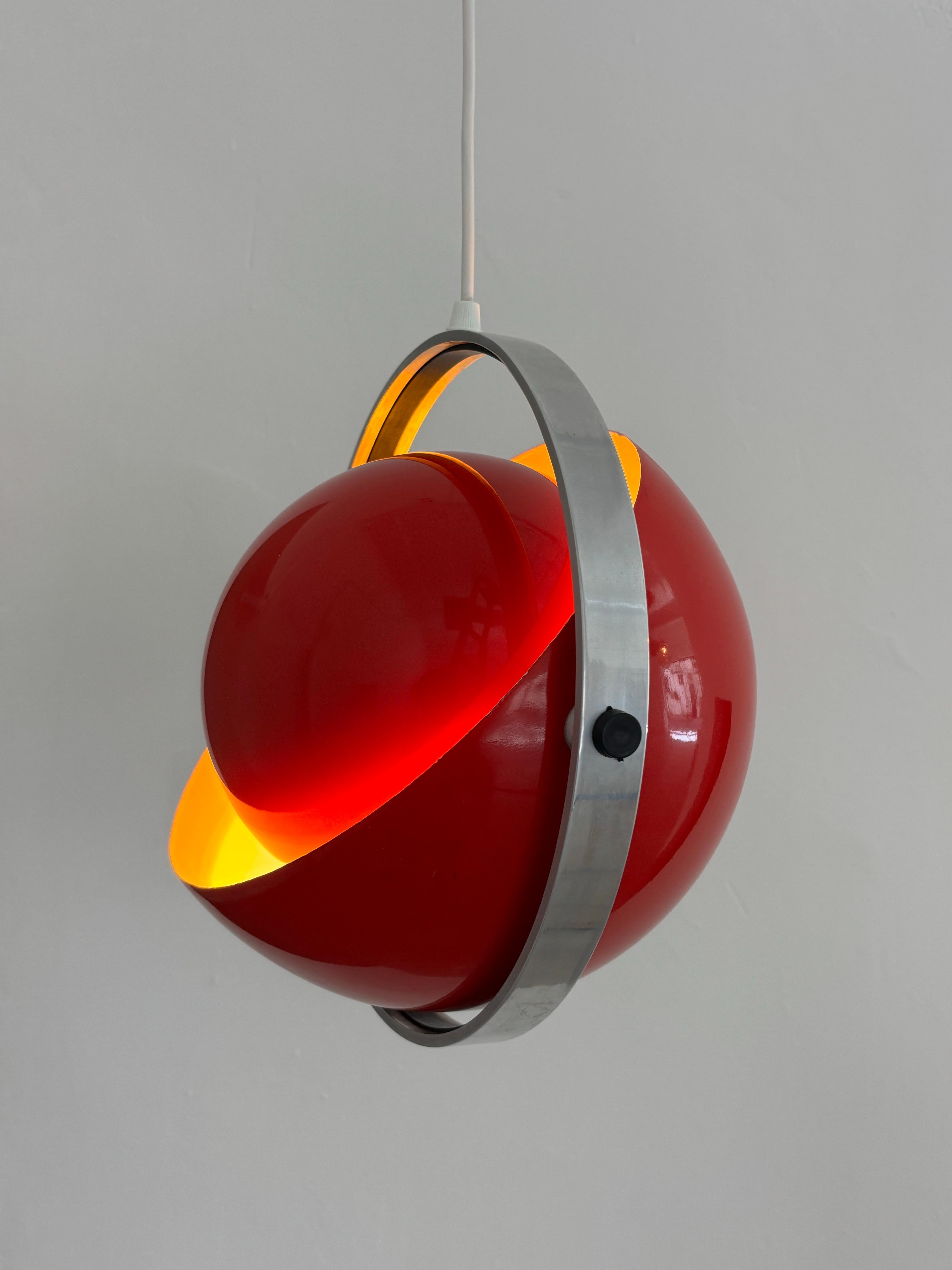20th Century Rare “Moonlight” Lamp by Jørgensen & Buck for Quality System Denmark, 1963 For Sale