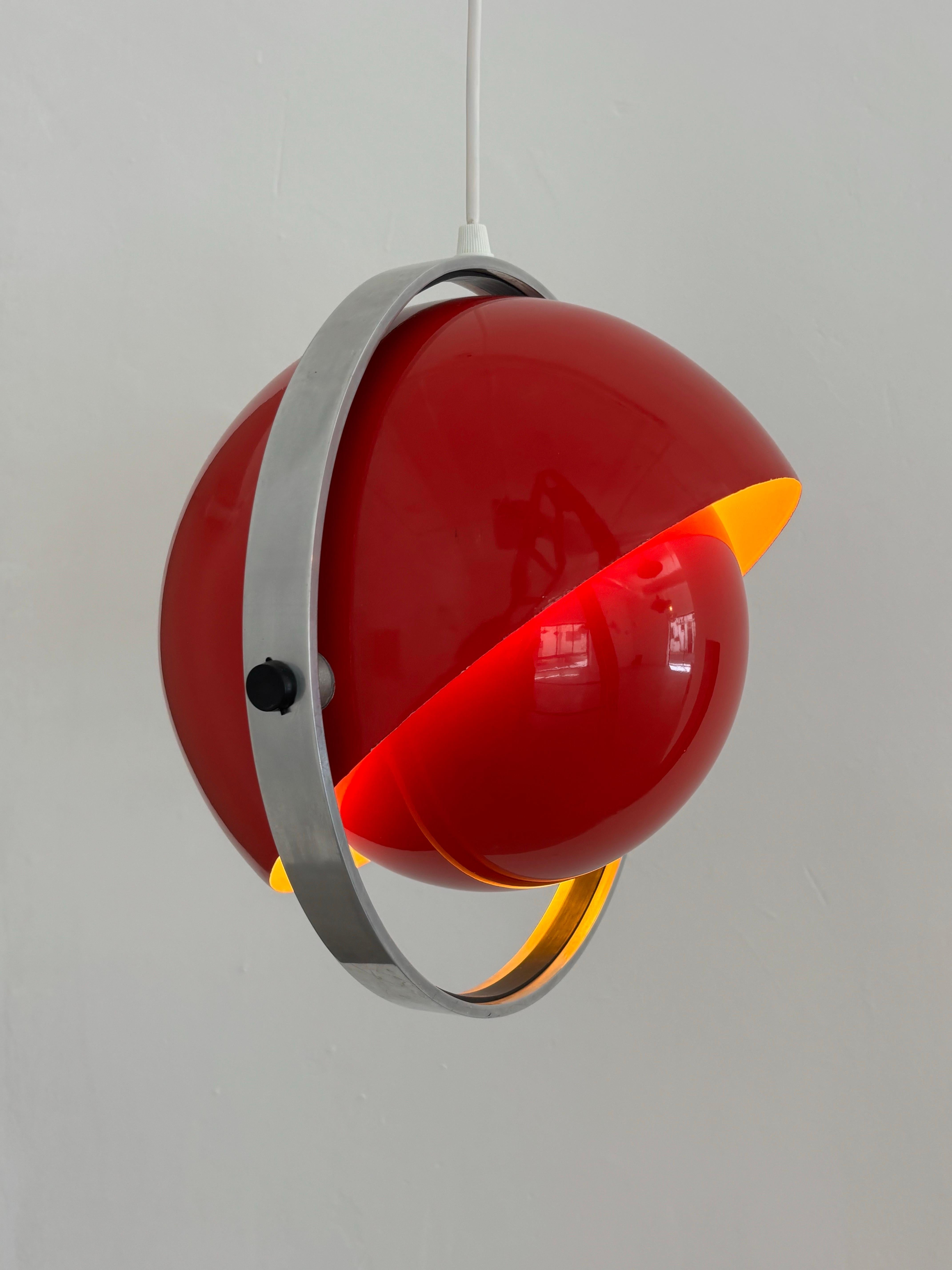 Rare “Moonlight” Lamp by Jørgensen & Buck for Quality System Denmark, 1963 For Sale 4