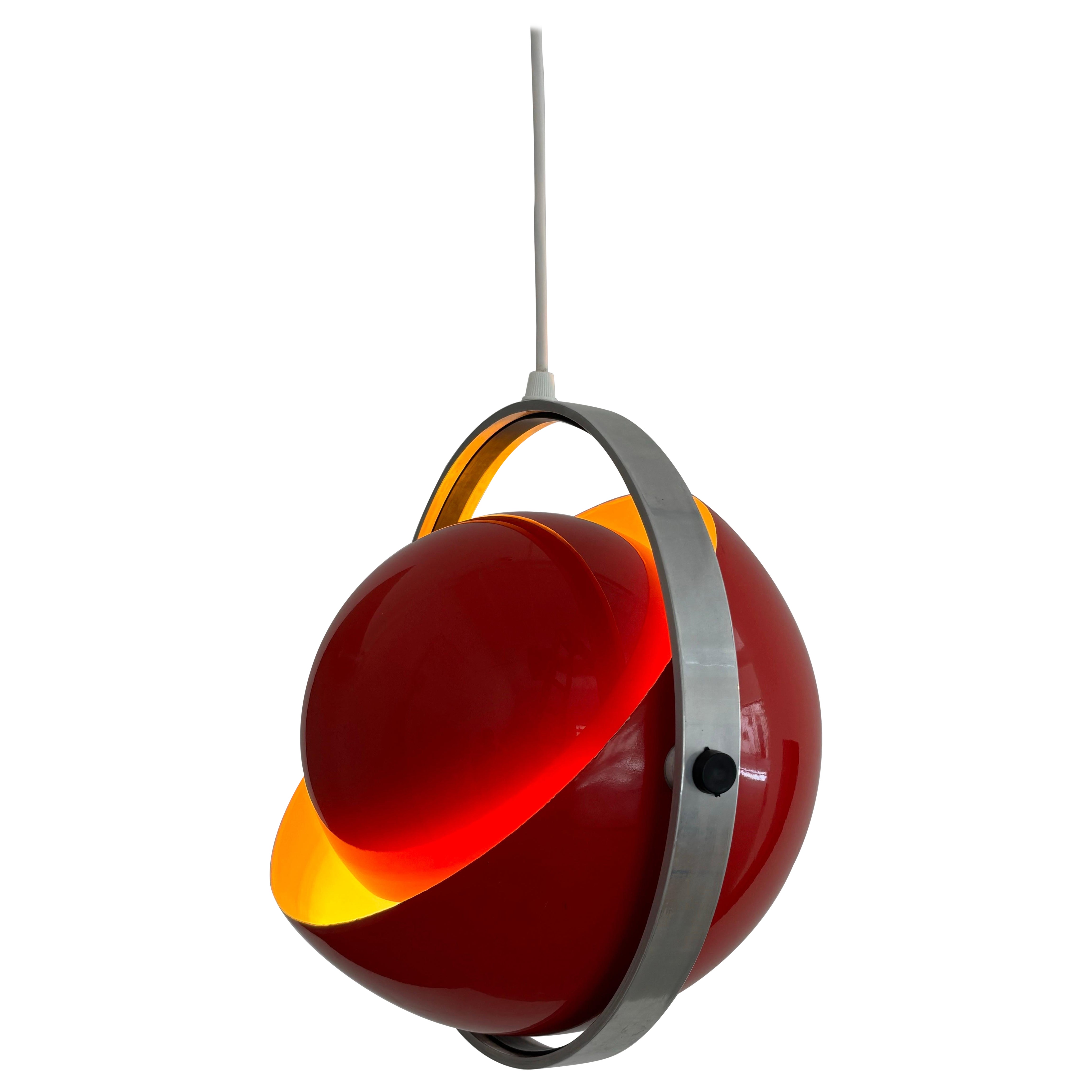 Rare “Moonlight” Lamp by Jørgensen & Buck for Quality System Denmark, 1963 For Sale
