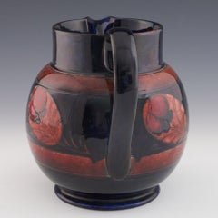 Rare Moorcroft Banded Flambe Jug, circa 1930