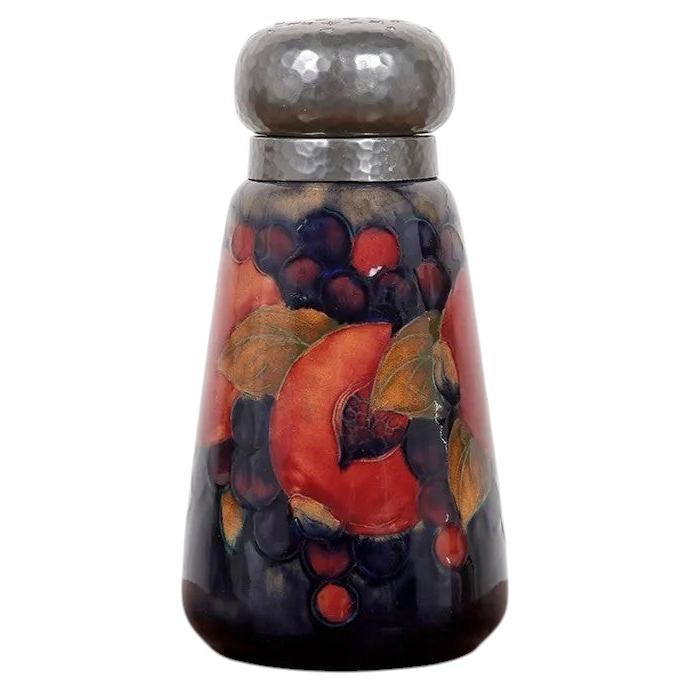 Rare Moorcroft Sugar Shaker, Circa 1920s For Sale