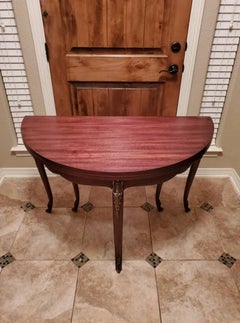 Rare Morphing French Louis XV Style Ormulu Mounted Mahogany Table