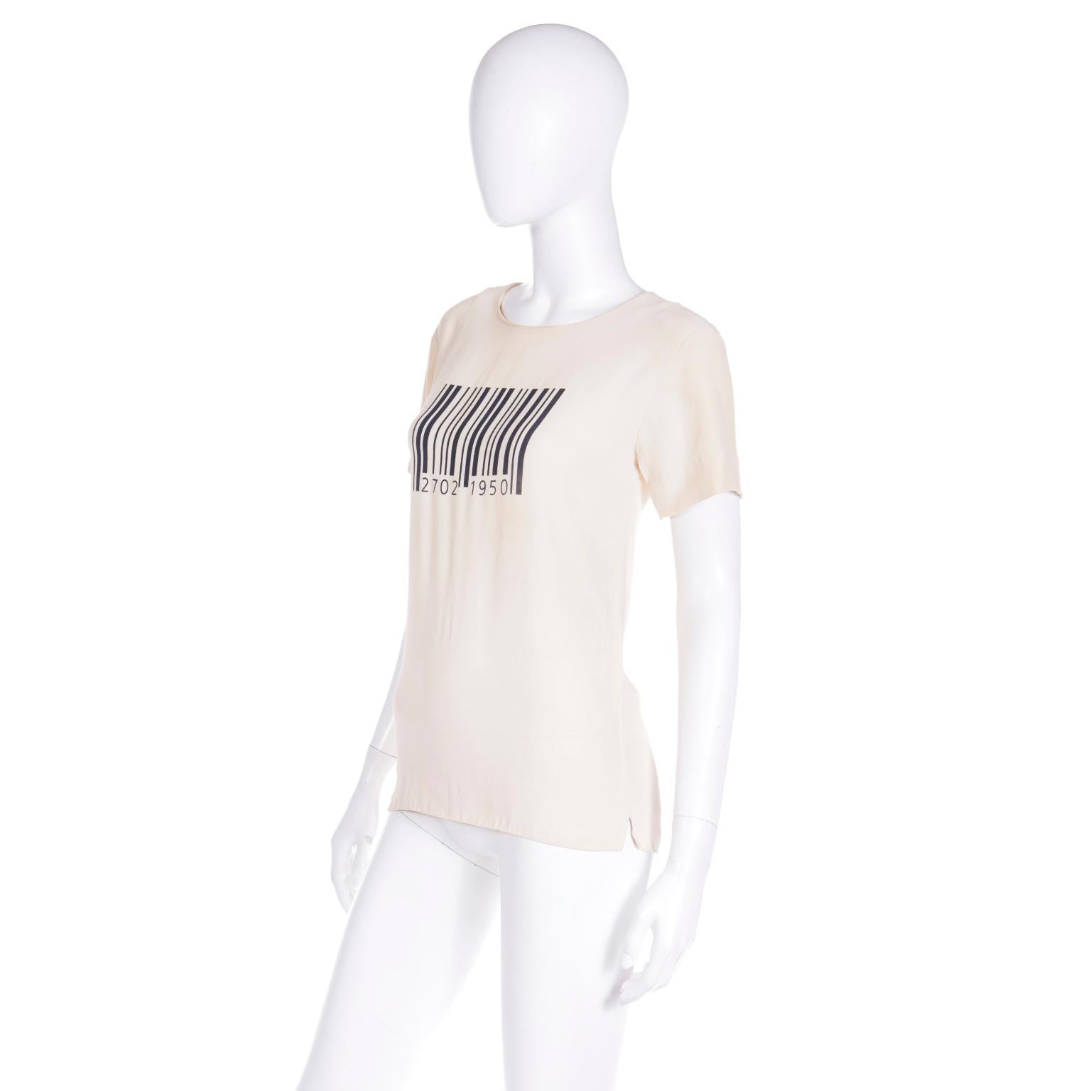 Moschino Men's Barcode Pant Black