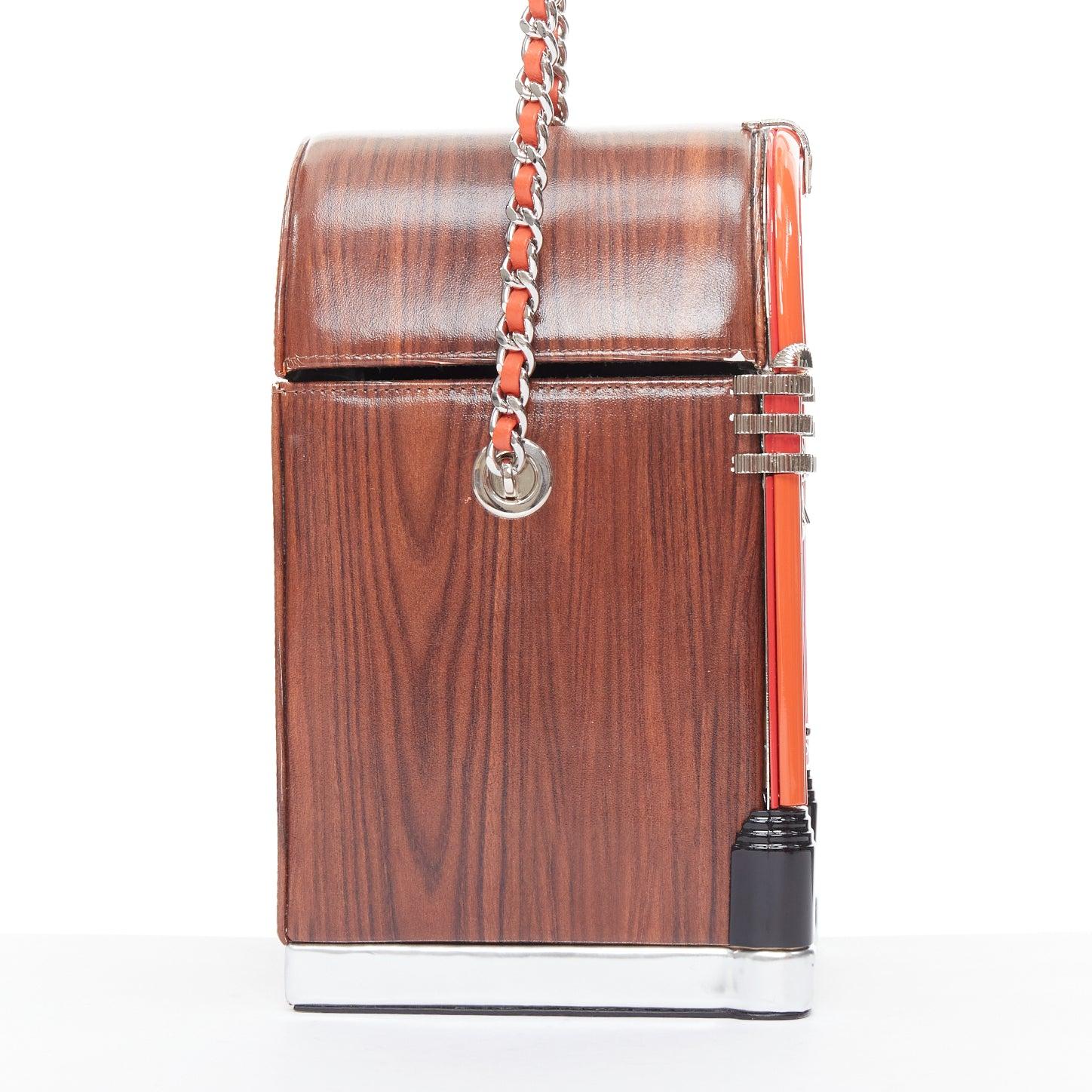 rare MOSCHINO 2022 Runway Jeremy Scott Diner Jukebox crossbody bag In Good Condition For Sale In Hong Kong, NT