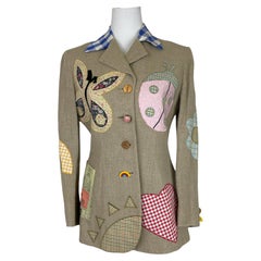Rare Moschino Cheap and Chic "Patch" Jacket