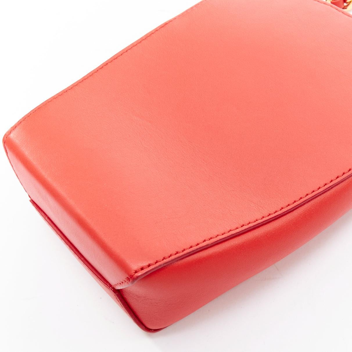 raro Moschino McDonald's Fast Food Runway rosso giallo patatine fritte crossbody bag in vendita 3