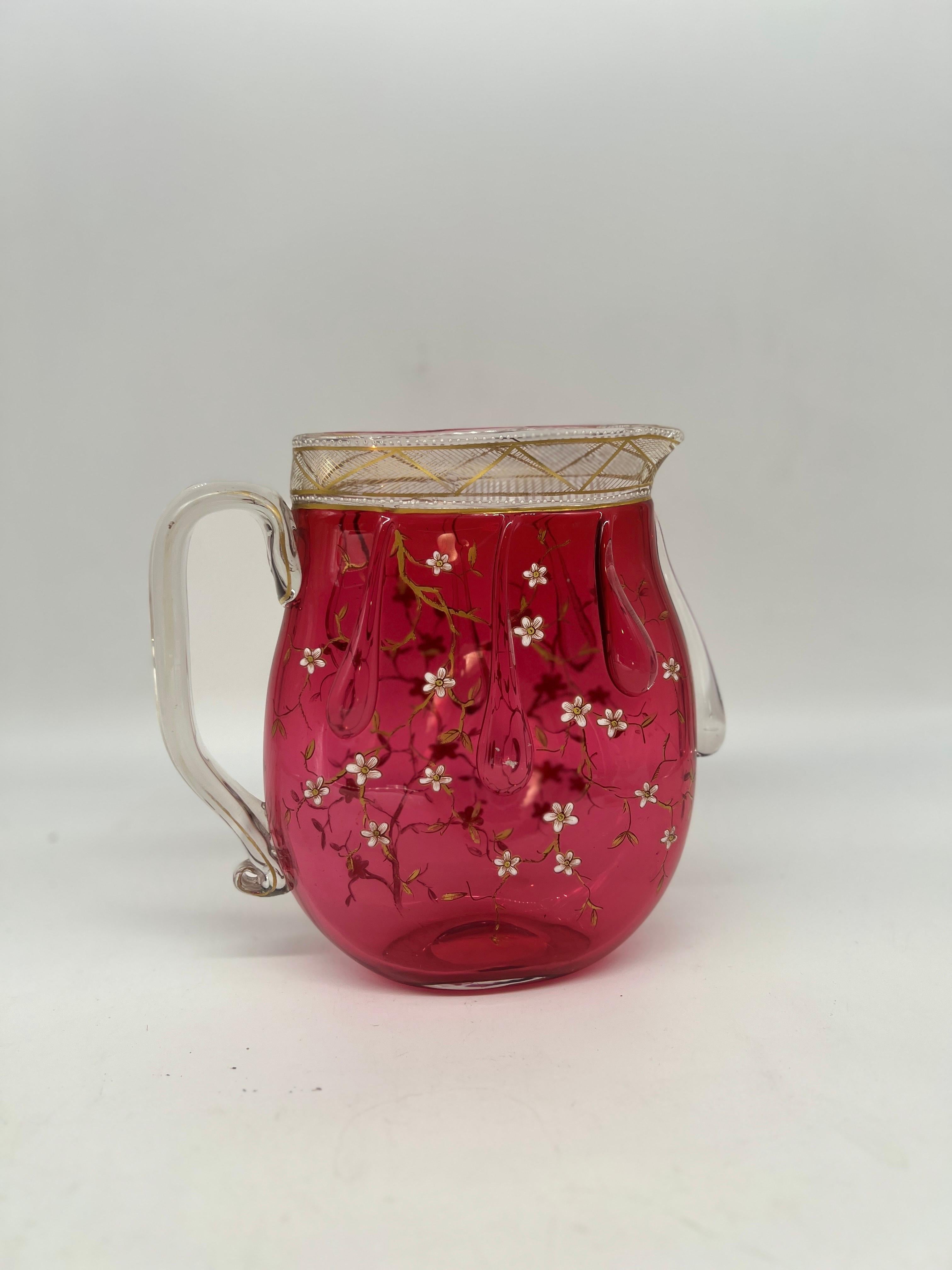 Moser Glassworks has been in business since 1857 created astonishing and remarkable art work from vases, urns, glassware and more. The firms ability to master engrave and enamel works lead them to the World Exhibition in Paris circa 1900 which later