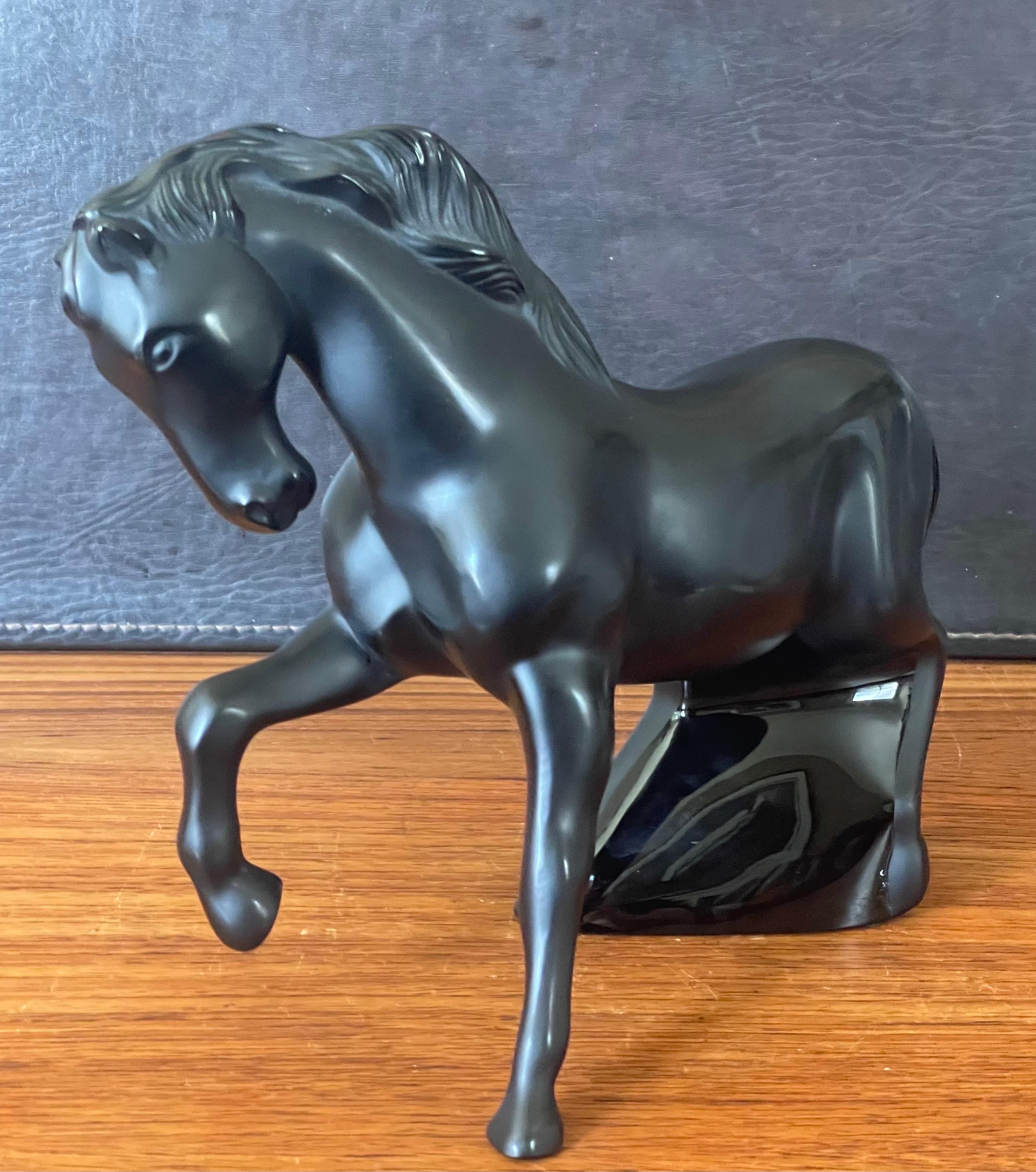 lalique horse figurine