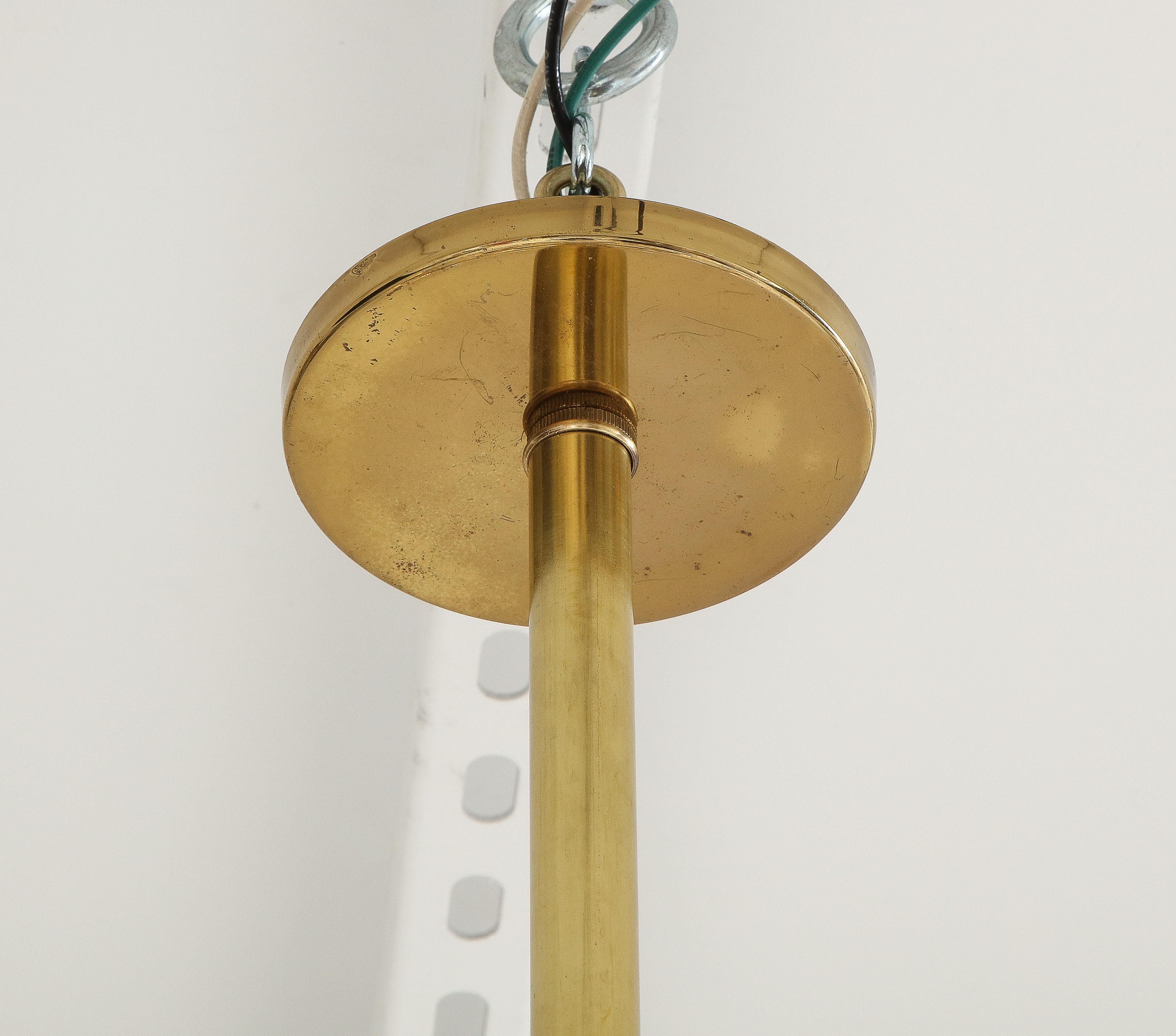 Rare Motoko Ishii for Staff Leuchten Chandelier in Brass with 37 Globes 5