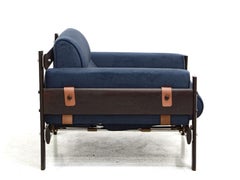 Rare "MP-51" Armchair in Rosewood, Percival Lafer, Brazilian Mid-Century Modern