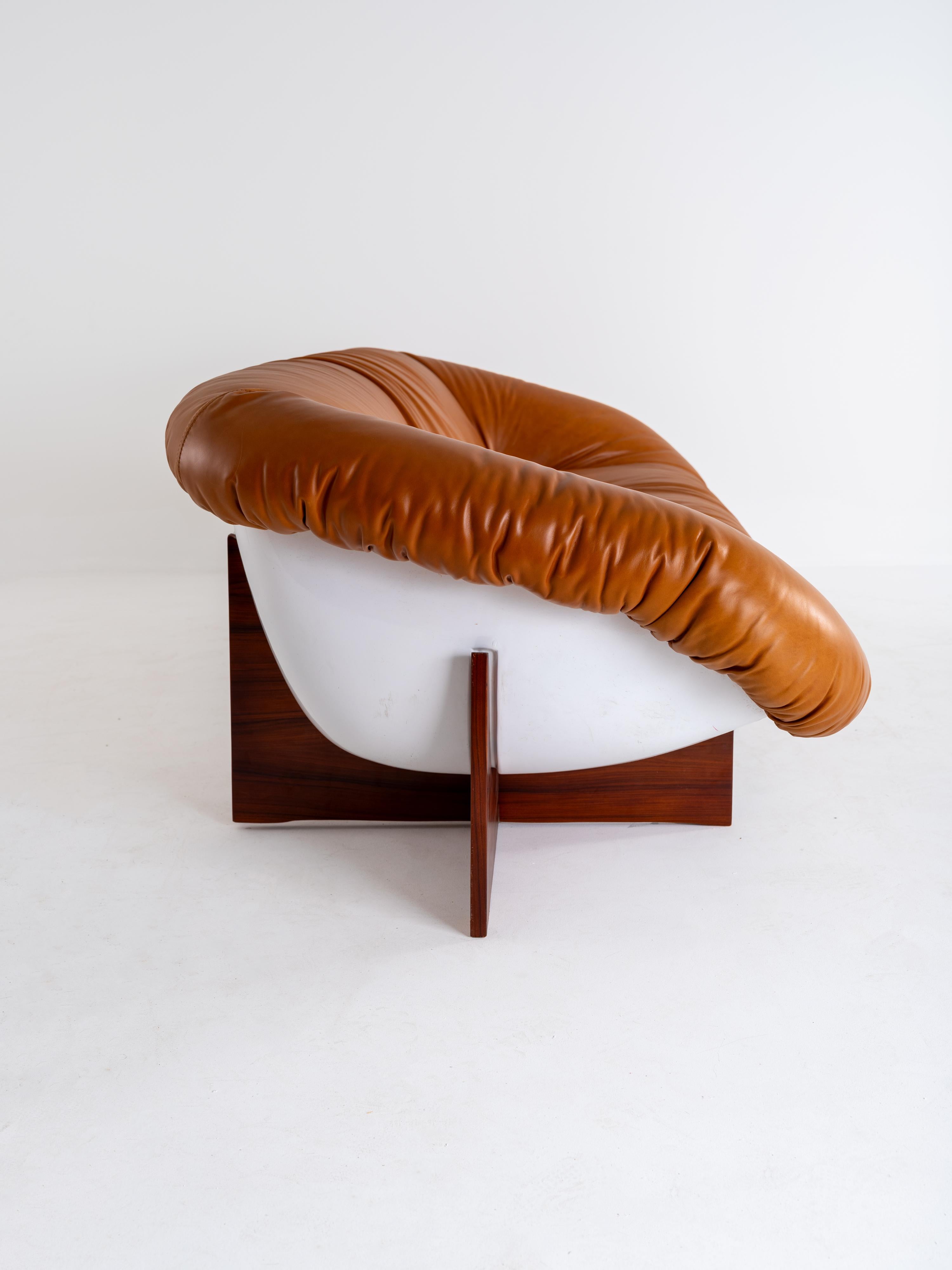 Rare MP-61 Sofa, Percival Lafer, Brazil, 1970s en Excelente estado para la venta en Amsterdam, NL