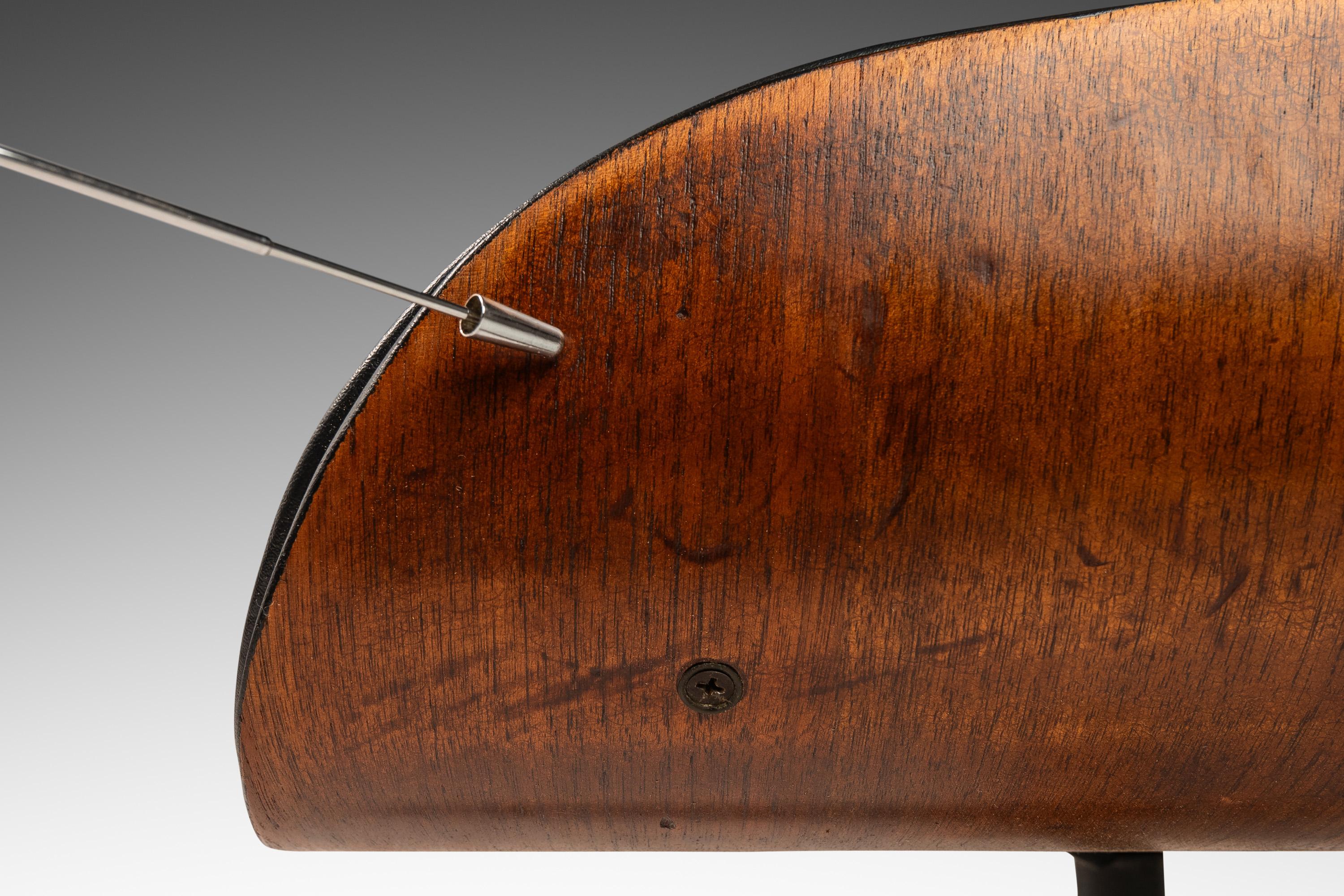 Walnut Rare 'Mr. Chair' Lounge & Ottoman by George Mulhauser for Plycraft, USA, 1960's