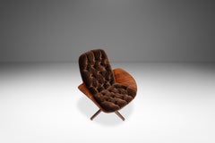 Rare "Mrs." Lounge Chair in Walnut, George Mulhauser for Plycraft, USA, c. 1960s