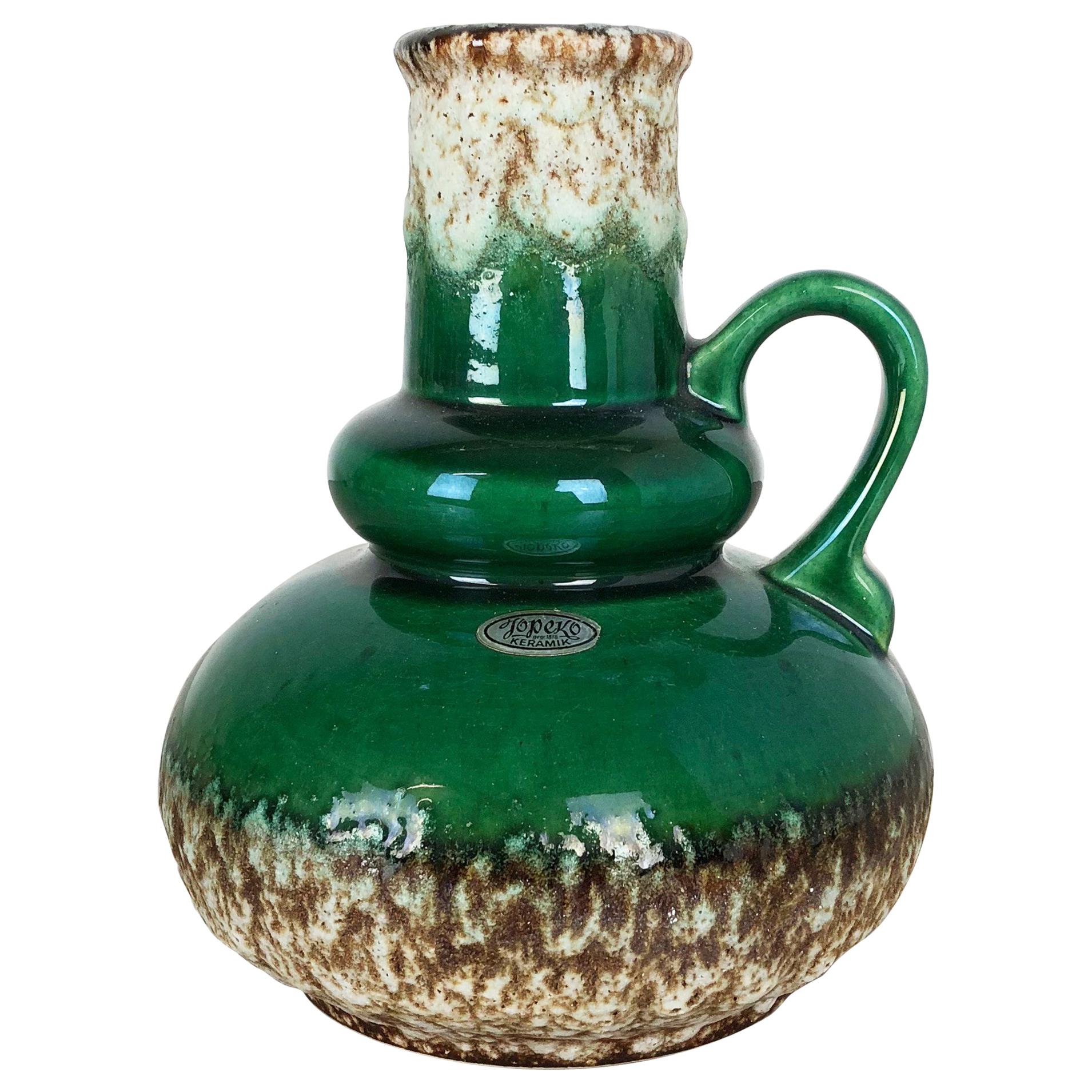 Multicolor Moroccan Vase, Pottery For Sale at 1stDibs