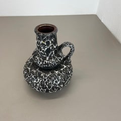 Rare Multicolor super Fat Lava "402-21" Pottery Vase by Jopeko, Germany, 1970s