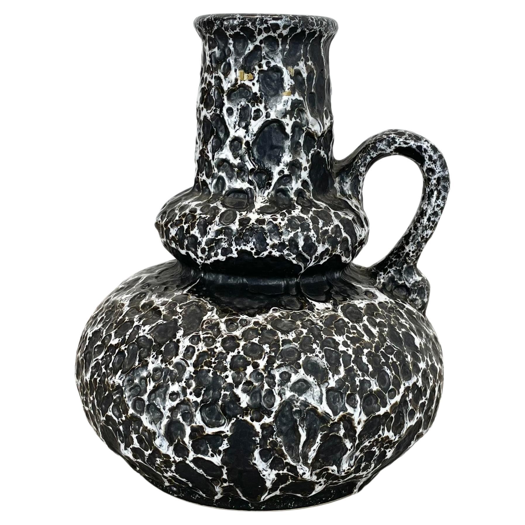 Rare Multicolor super Fat Lava "402-21" Pottery Vase by Jopeko, Germany, 1970s